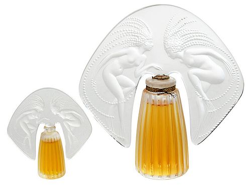 Lalique Perfume Flacon Collection 98, Miniature