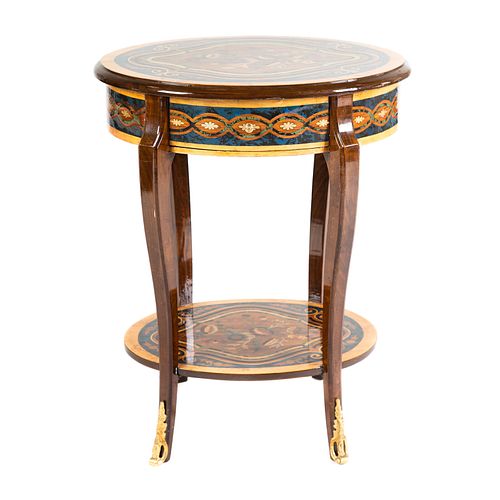 Louis XV Style Inlaid Stand