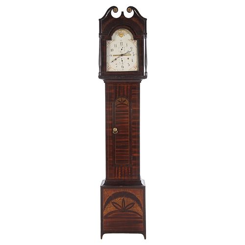 Federal Tall Case Clock, Riley Whiting