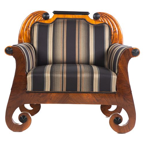 Biedermeier Upholstered Arm Chair