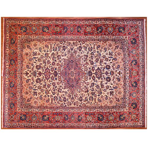 Isfahan Carpet, Persia, 10 x 13