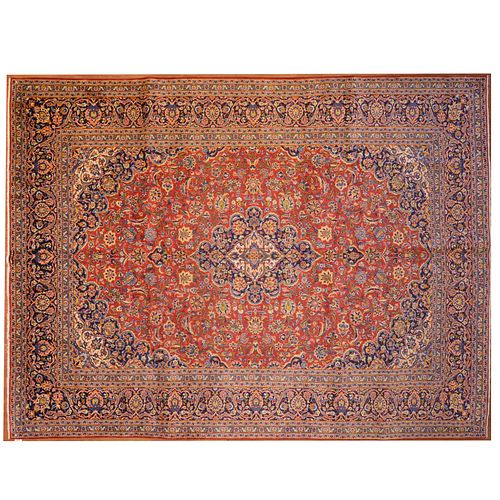 Kashan Carpet, Persia, 9 x 11.10