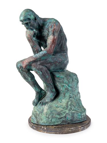 After Auguste Rodin(French, 1840-1917)The Thinker