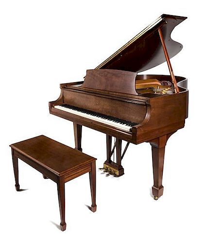 * A Steinway & Sons Grand Piano Length 5 feet 7 inches.