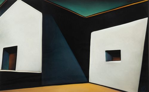 Margaret Nes
(American, b. 1950)
White Black Walls, 1993