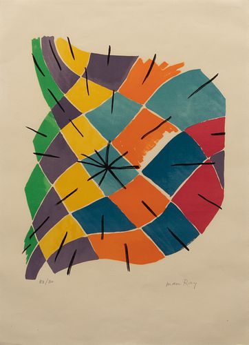 Man Ray
(American, 1890-1976)
Vitrail, 1968