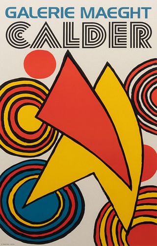 Alexander Calder
(American, 1898-1976)
Galerie Maeght Exhibition Poster