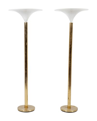 Goffredo Reggiani
Italy, Mid-20th Century
Pair of Floor Lamps