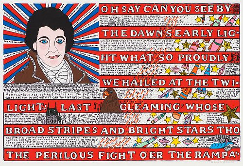 Howard Finster  Francis Scott Key: Oh Say Can You See
