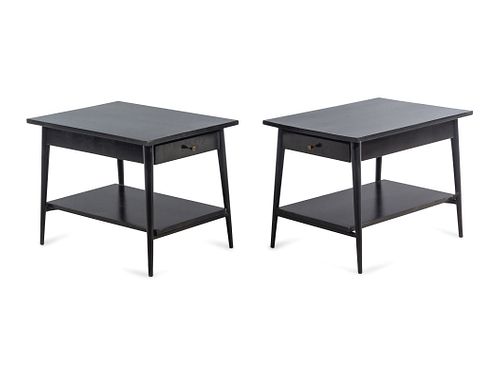 Paul McCobb
(American, 1917-1969) 
Pair of Planner Group End Tables, Winchendon, USA