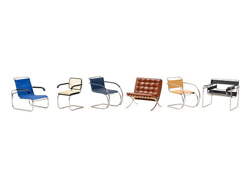 Vitra
21st Century
Collection of Six Miniatures, c. 2000