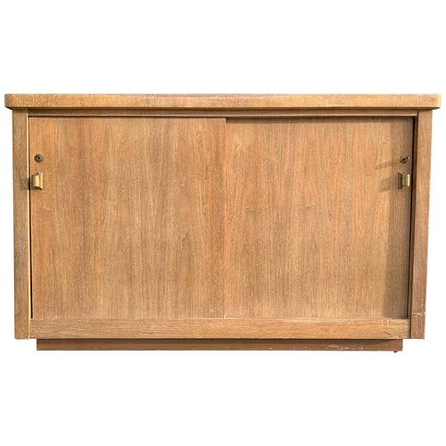 Vintage Cabinet in Limed Oak with 2 Shelves