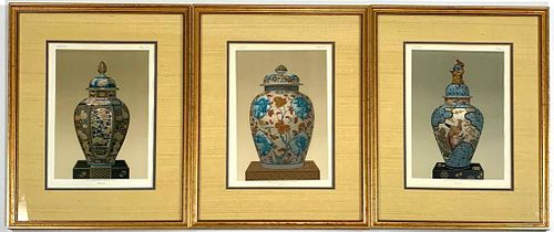 Three Chromolithographs, Ceramic Art of Japan