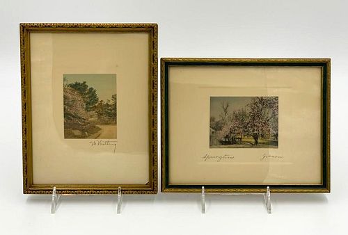 Wallace Nutting and Gibson, Two Prints