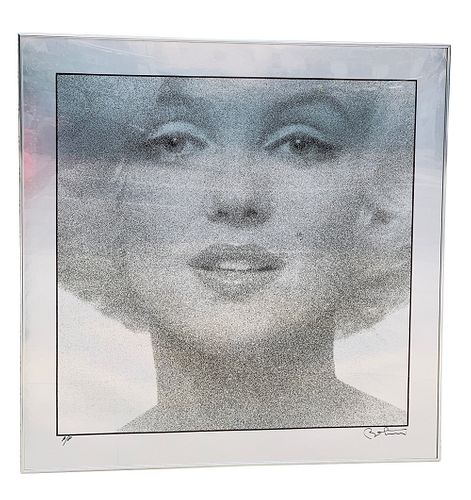 Marilyn Monroe Screen Print by Bert Stern, Artist Proof