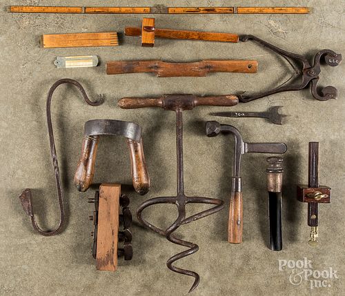 Wood and iron tools