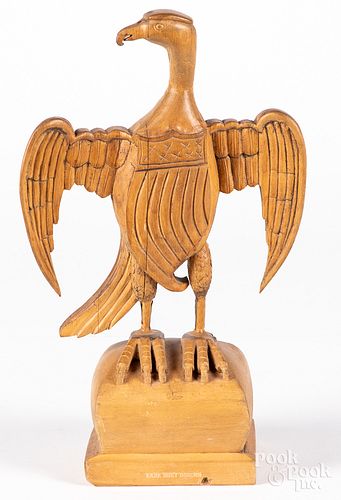 Pennsylvania carved American eagle