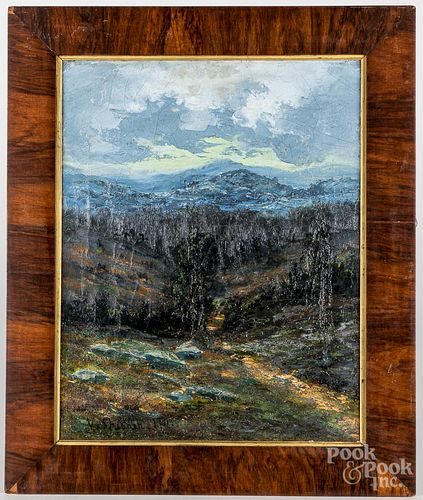 Victor Shearer oil on canvas landscape
