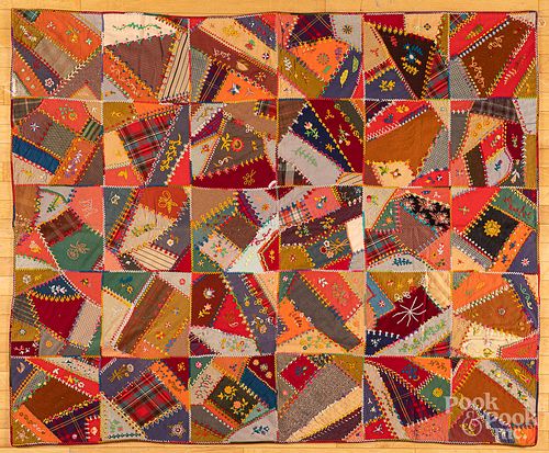 Victorian crazy quilt