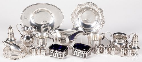 Sterling silver tablewares, 36.2 ozt.