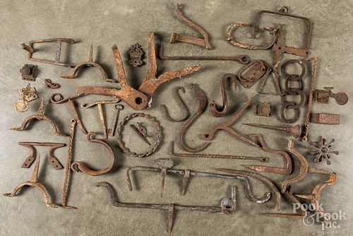 Miscellaneous group of early iron.