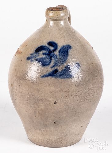 Stoneware ovoid jug, early 19th c.
