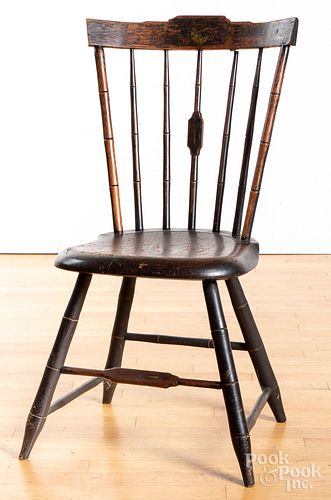 Rodback Windsor side chair, ca. 1825