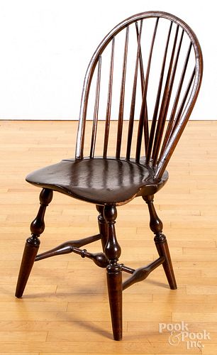 Philadelphia braceback Windsor chair, late 18th c.