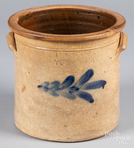 Pfaltzgraf stoneware crock, 19th c.