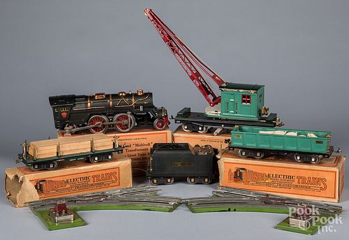 Lionel standard gauge nine-piece train set