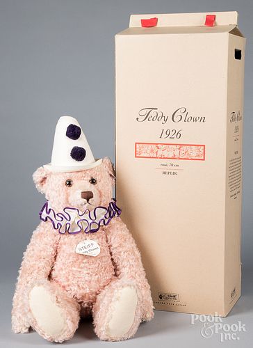 Steiff Limited Edition pink 1926 Teddy Clown bear