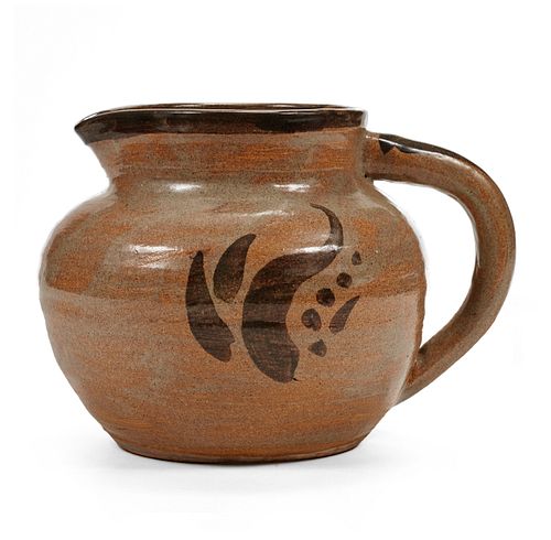 St. Ives Studio Pottery Ceramic Pitcher - Marked