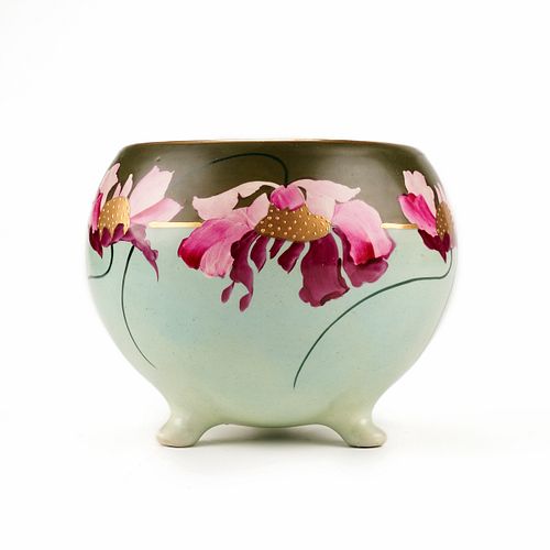 Early Roseville Pottery Arts & Crafts Poppy Flowers Pot