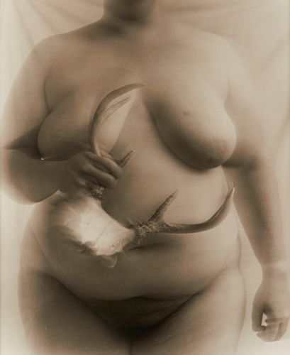 Mona Kuhn Female Nude Gelatin Silver Print w/ Catalog