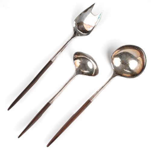 Set of 3 Cohr Dette Sterling Spoons