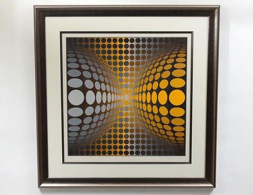 VICTOR VASARELY (French/Hungarian. 1906-1997)