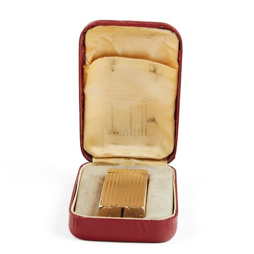 Dunhill 14K Gold Jacketed Rollagas Lighter