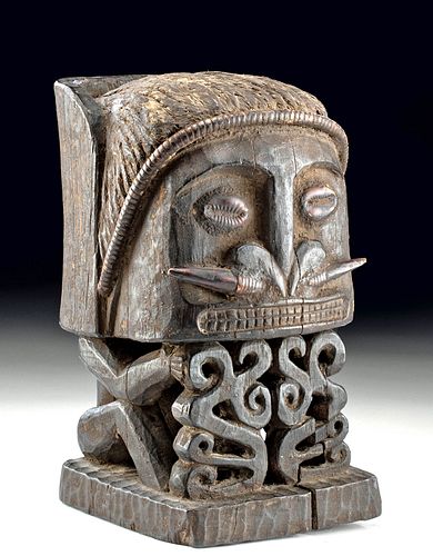 20th C. Indonesian Ancestor Figure / Korwar - Art Loss