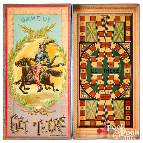 McLoughlin Bros. Game of Get There, ca. 1898