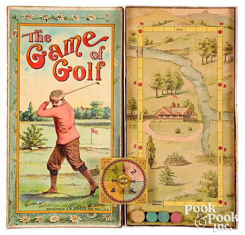 J.H. Singer The Game of Golf, ca. 1900