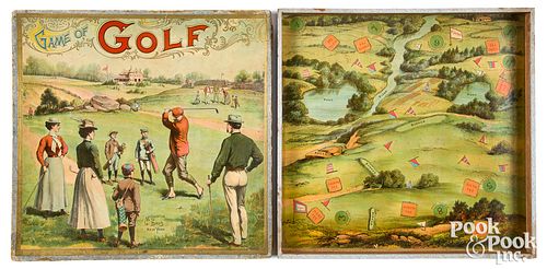 McLoughlin Bros. Game of Golf, ca. 1900
