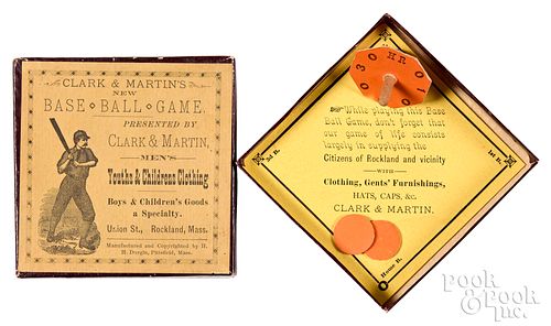 Clark & Martin's Advertising Baseball Game