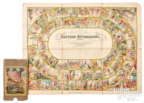 The Royal Game of British Sovereigns, early 19th c