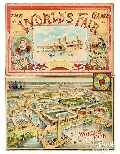 Parker Bros. World's Fair Game, ca. 1892