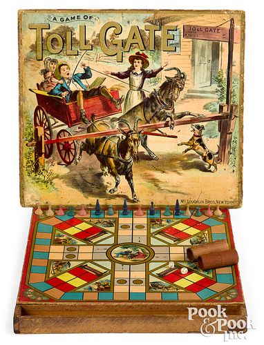 McLoughlin Bros. Game of Tollgate, late 19th c.