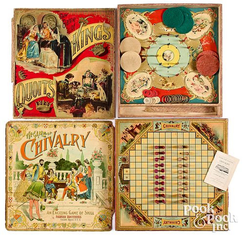 Two larger early board games