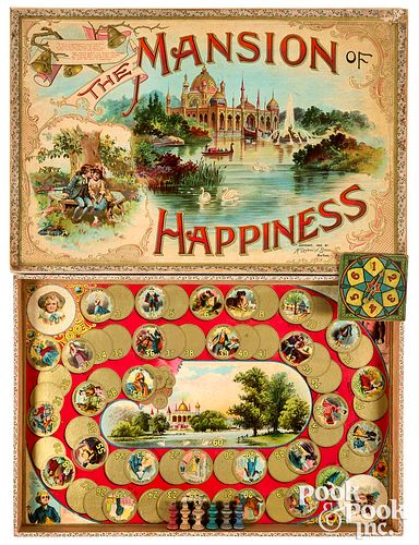 McLoughlin Bros. Mansion of Happiness, ca. 1895