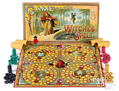 McLoughlin Bros. Game of the Witches Spell