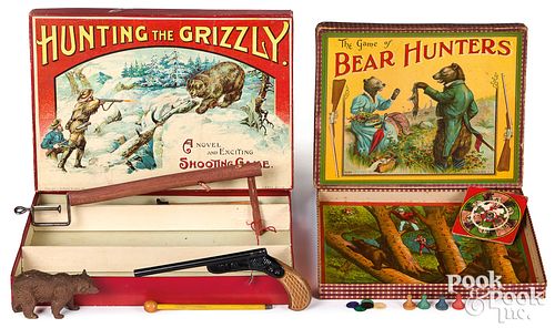 Two bear hunting games