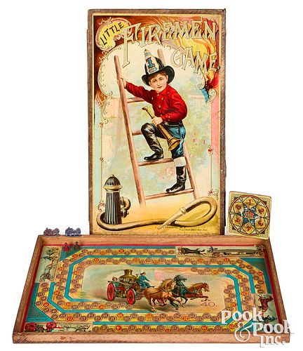 McLoughlin Bros. Little Firemen Game, ca. 1897